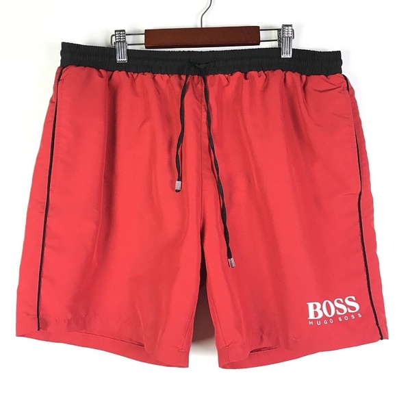 hugo boss mens swim trunks